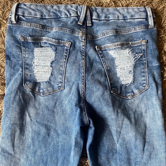 Good American Good Legs Straight Denim Jeans Indigo Size 12/31 GLSNF740OP - Picture 4 of 9